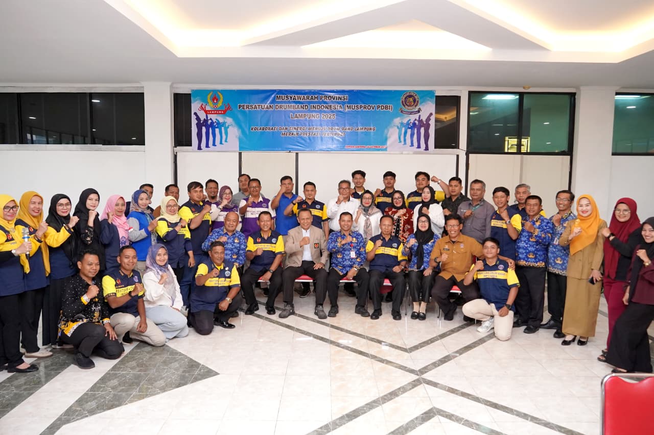 Musprov PDBI Lampung ke-VIII Tetapkan Thomas Amirico Sebagai Ketua Umum Baru